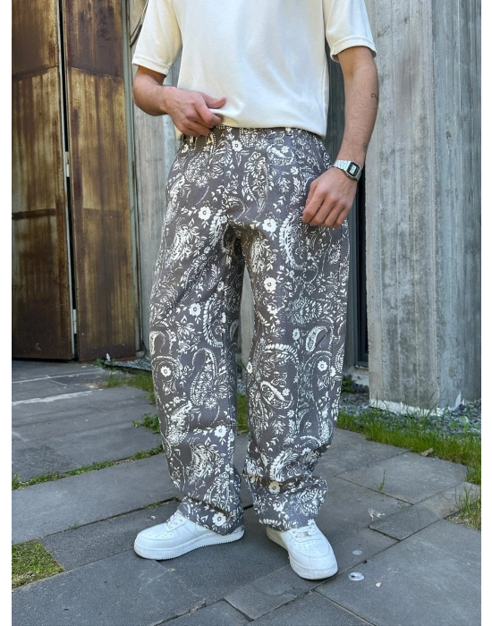 BYLONDON ETNİK 2 DESENLİ BALON PANTOLON