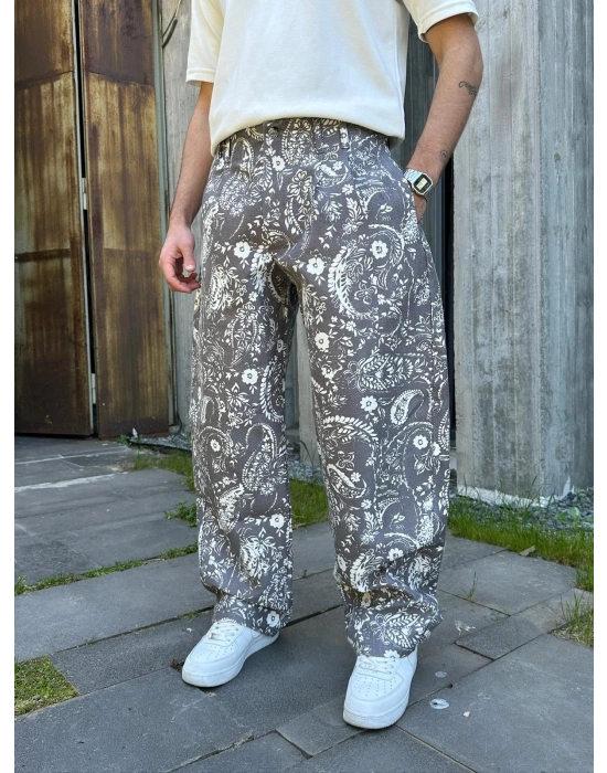 BYLONDON ETNİK 2 DESENLİ BALON PANTOLON