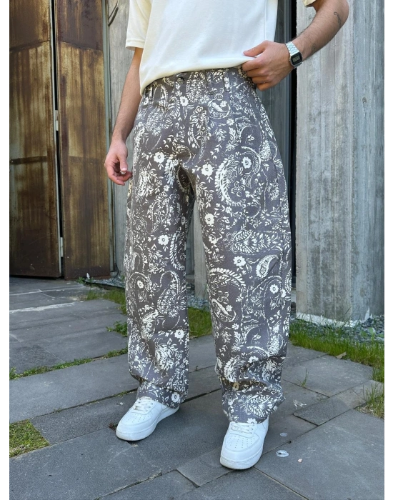 BYLONDON ETNİK 2 DESENLİ BALON PANTOLON