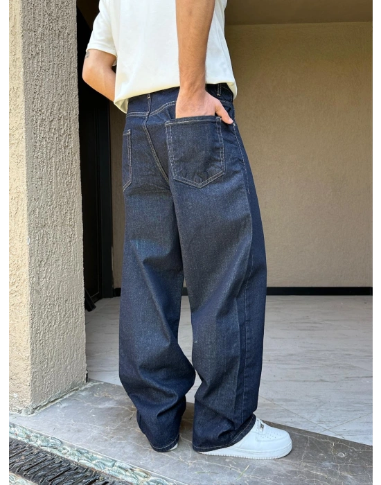 FULL BAGGY GRJ KOT PANTOLON KOYU LACİVERT