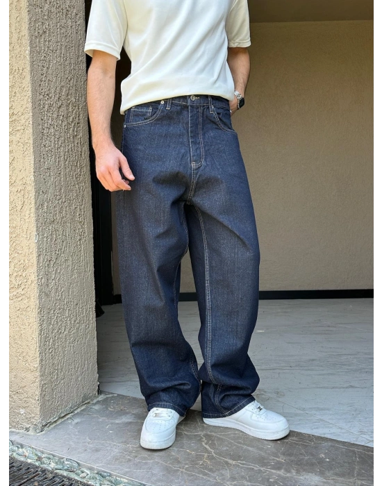 FULL BAGGY GRJ KOT PANTOLON KOYU LACİVERT