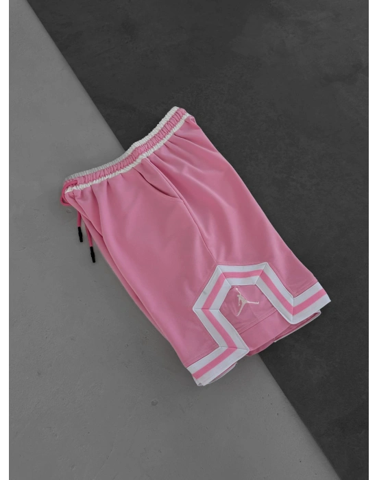 NAKIŞ JORDAN ÖZEL SERİ OVERSİZE ŞORT PEMBE