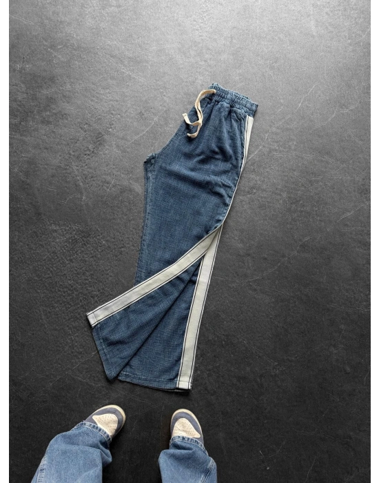 ŞERİTLİ BAGGY GG OVERSİZE PANTOLON