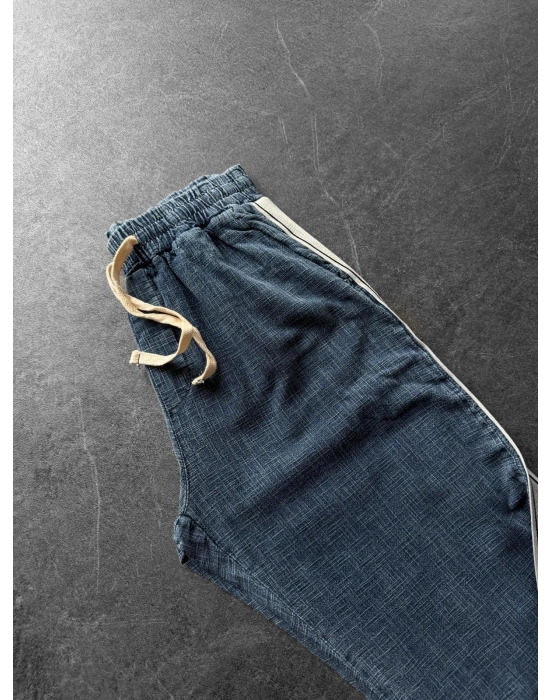 ŞERİTLİ BAGGY GG OVERSİZE PANTOLON