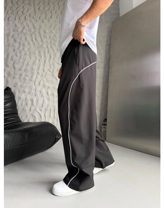A+ KALİTE PARAŞÜT KUMAŞ BASİC BİYELİ EŞOFMAN ALTI SİYAH