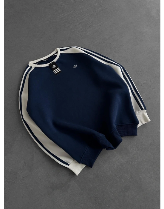AD KOL SERİT 3 İPLİK PAMUKLU SWEAT LACİ