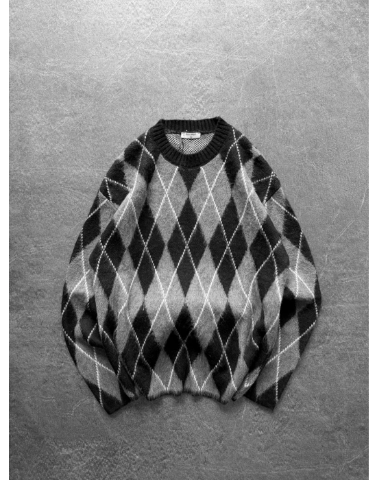AD TRİKO VİNTAGE SWEAT ANTRASİT