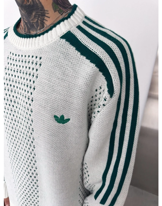 AD TRİKO VİNTAGE SWEAT BEYAZ