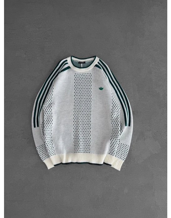 AD TRİKO VİNTAGE SWEAT BEYAZ