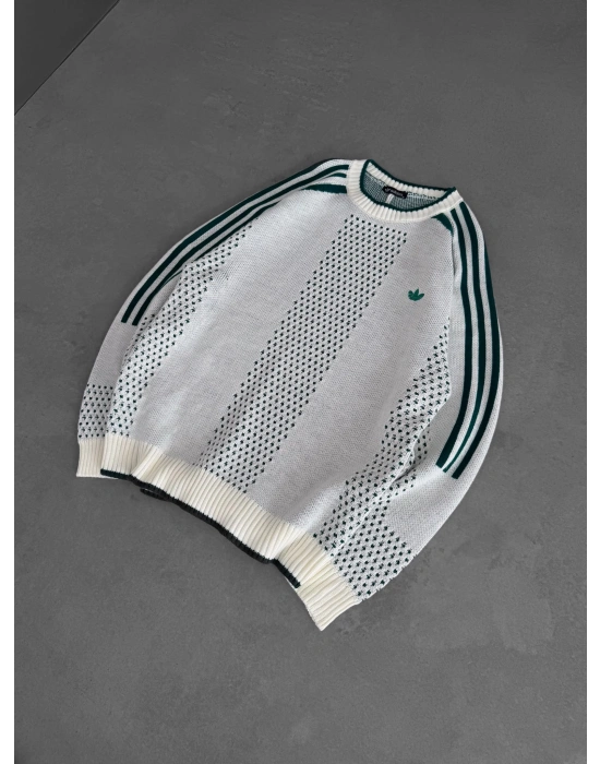 AD TRİKO VİNTAGE SWEAT BEYAZ