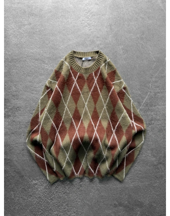 AD TRİKO VİNTAGE SWEAT HAKİ