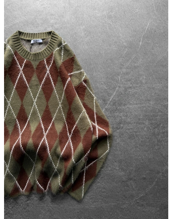 AD TRİKO VİNTAGE SWEAT HAKİ
