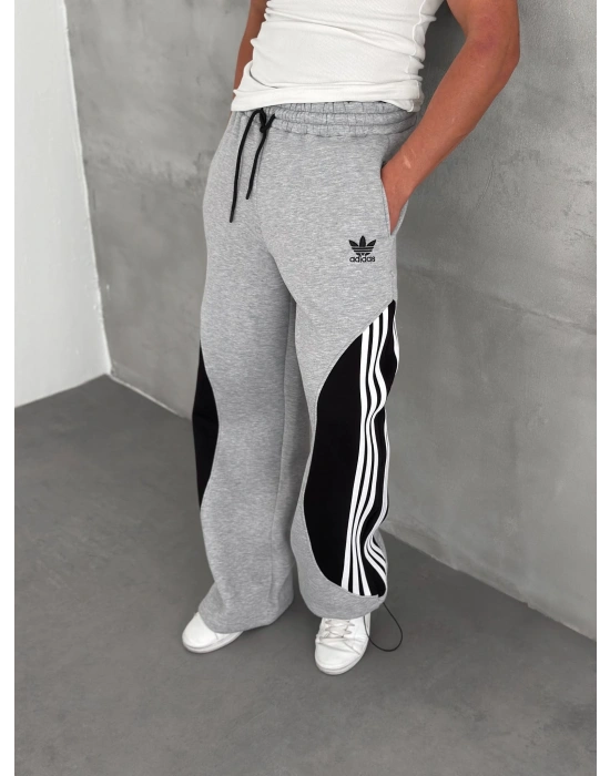 AD ULTRA BAGGY FUL PARCALI EŞOFMAN GRİ