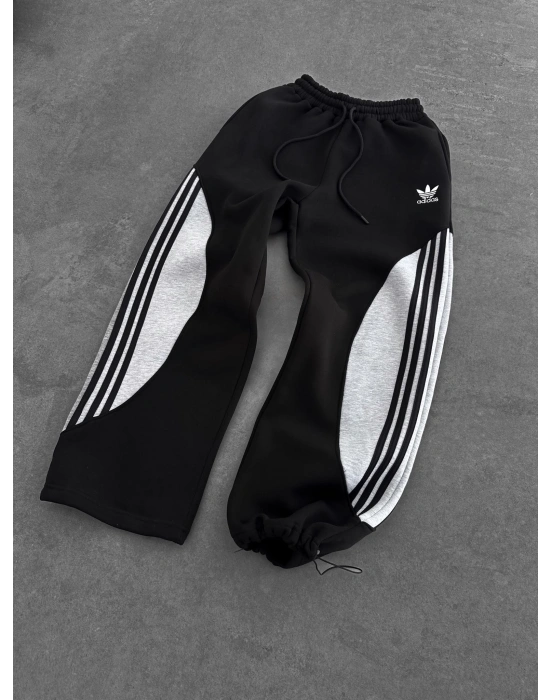 AD ULTRA BAGGY FUL PARCALI EŞOFMAN SİYAH