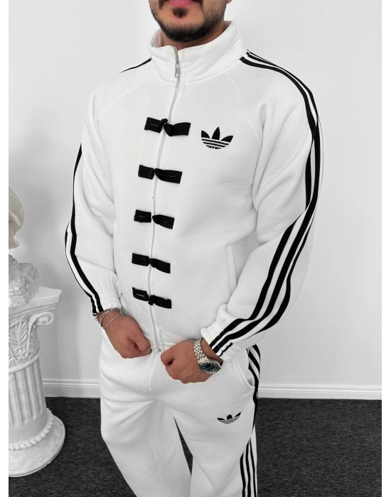 ADDS 3 İPLİK EŞOFMAN TAKIMI BEYAZ