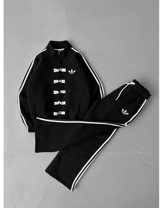 ADDS 3 İPLİK EŞOFMAN TAKIMI SİYAH