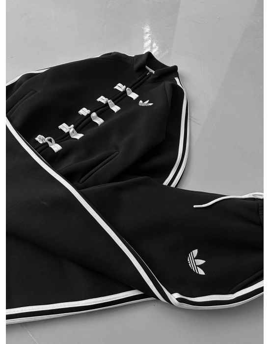 ADDS 3 İPLİK EŞOFMAN TAKIMI SİYAH