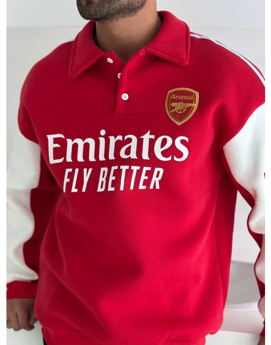 AR CHAMP 3 İPLİK POLO YAKA SWEAT