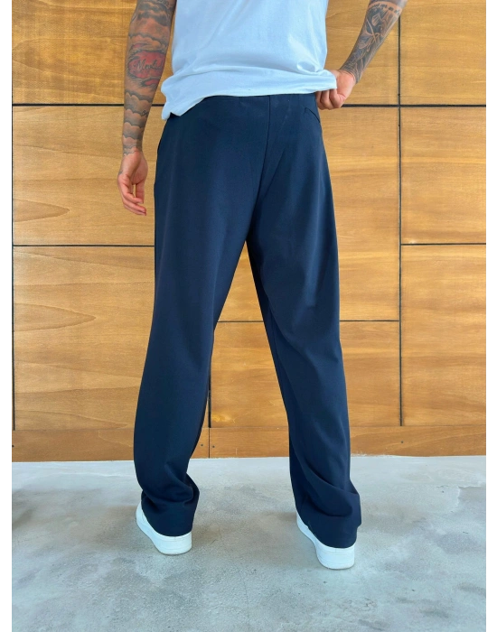 BAGGY KALIP WELL PİLELİ PANTOLON LACİ