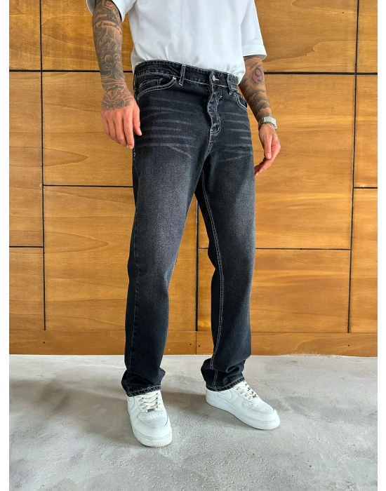 BAGGY KALIP YIKAMALI JEAN DIŞ DİKİŞ