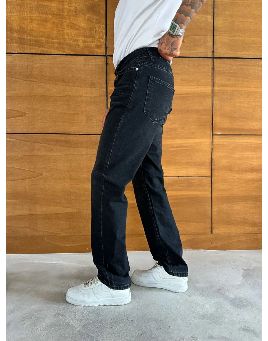 BAGGY KALIP YIKAMALI JEAN FÜME