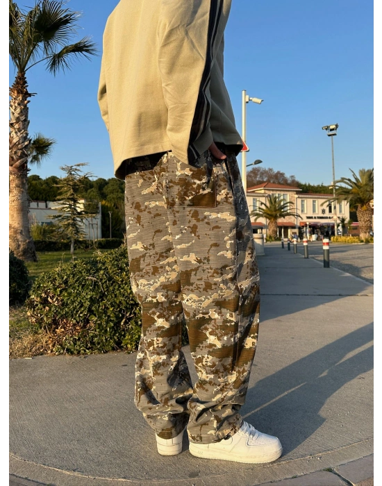 BAGGY KAMUFLAJ MORROW PANTOLON KAHVE