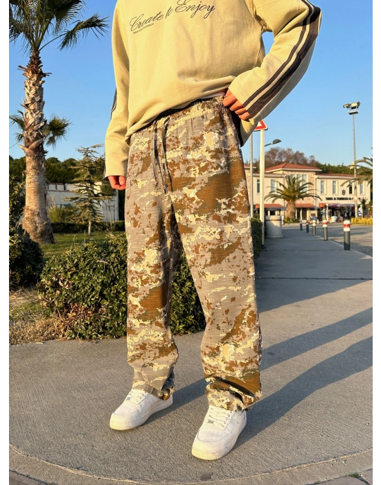 BAGGY KAMUFLAJ MORROW PANTOLON KAHVE