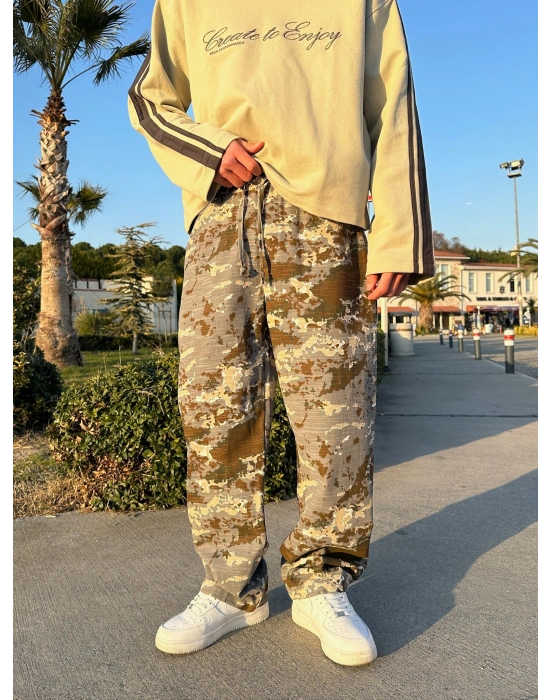BAGGY KAMUFLAJ MORROW PANTOLON KAHVE
