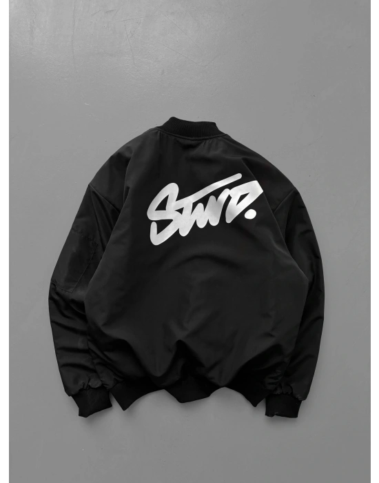 BASKI DETAY KOL CEP BOMBER CEKET SWD