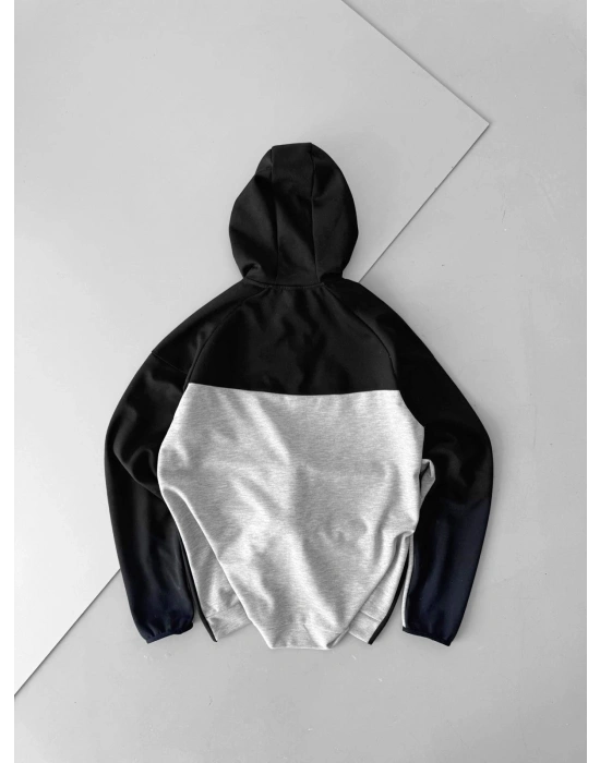 BASKILI OVERSİZE TECH HIRKA PANDA