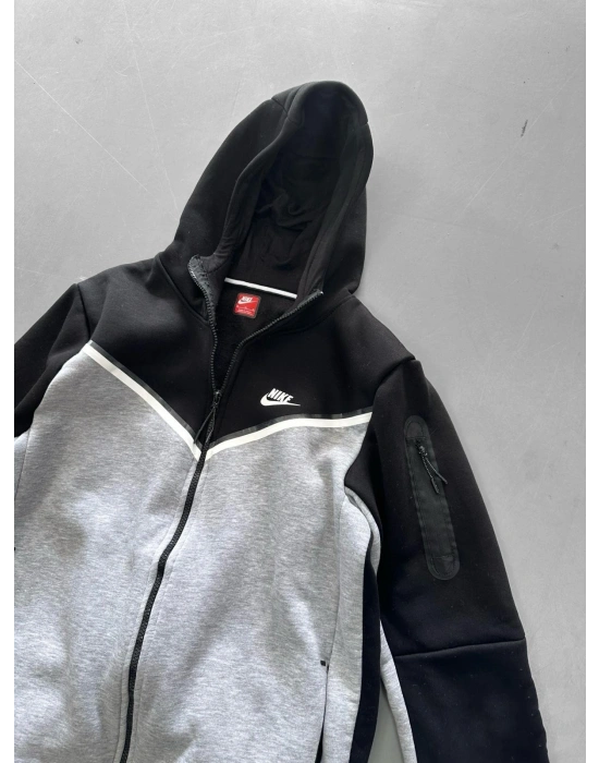 BASKILI OVERSİZE TECH HIRKA PANDA