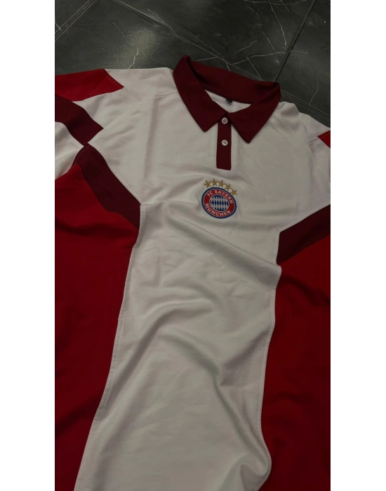 BAYERN POLO YAKA NAKIŞLI TİŞÖRT