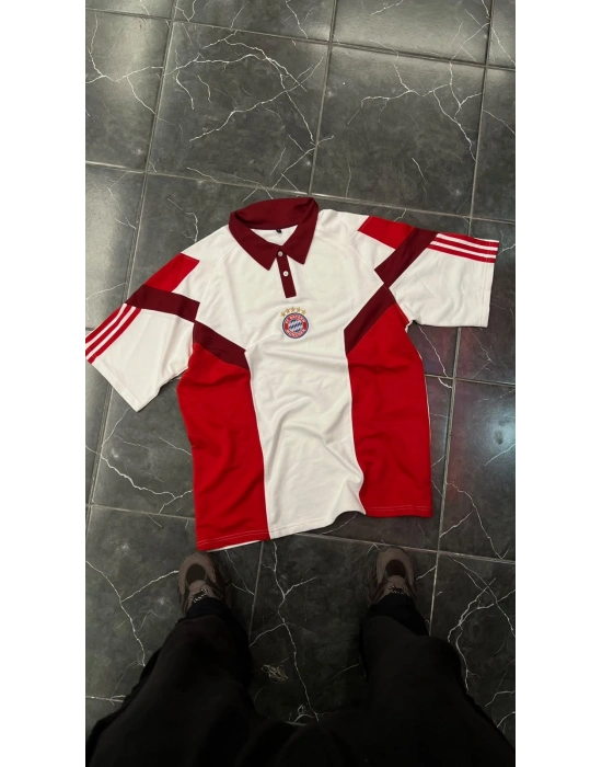 BAYERN POLO YAKA NAKIŞLI TİŞÖRT