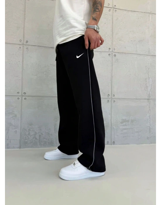 BİYELİ BAGGY EŞOFMAN ALTI SİYAH