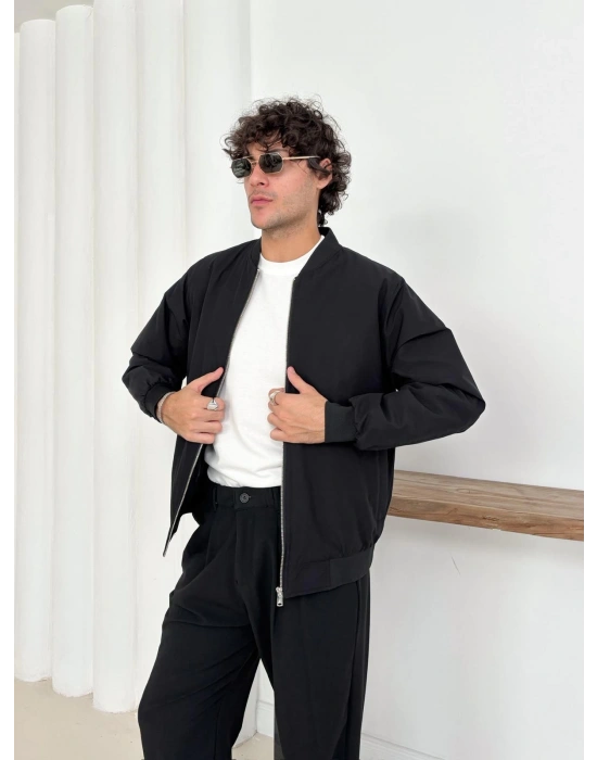 BOMBER CEKET SİYAH
