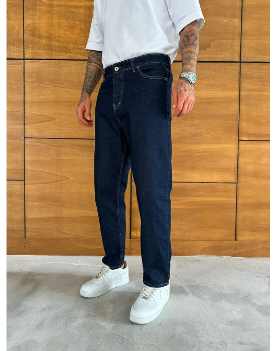 BOYFRİEND KALIP JEAN LACİVERT