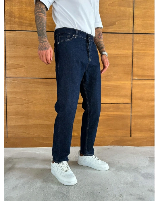 BOYFRİEND KALIP JEAN LACİVERT