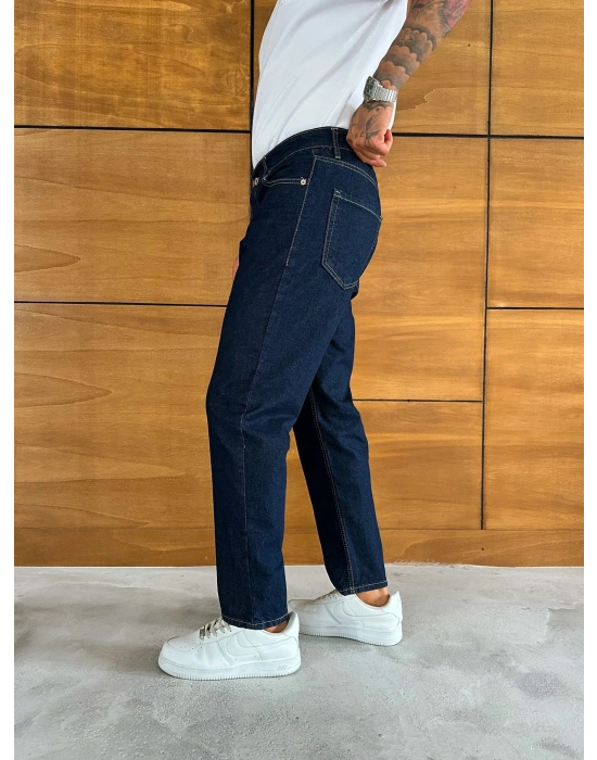 BOYFRİEND KALIP JEAN LACİVERT