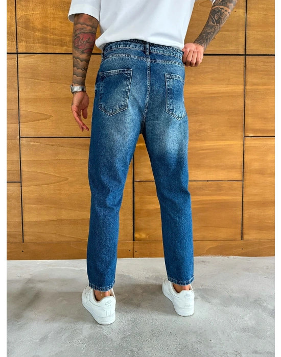 BOYFRİEND KALIP JEAN MAVİ