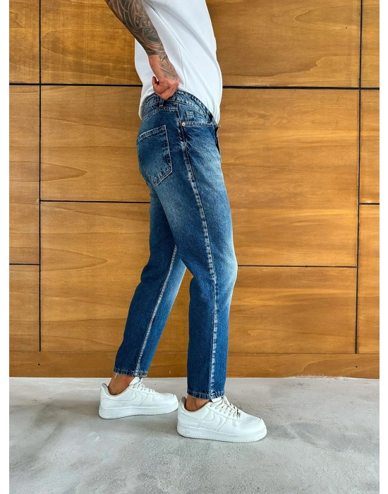 BOYFRİEND KALIP JEAN MAVİ