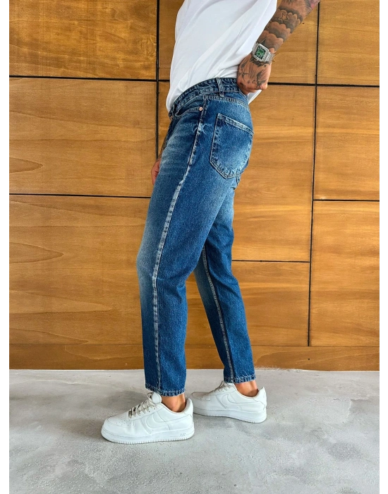 BOYFRİEND KALIP JEAN MAVİ