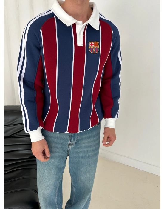 BRC FULL ŞERİT PARÇALI 3 İPLİK PAMUKLU KUMAŞ SWEAT