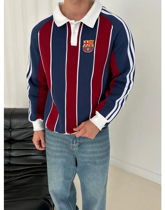 BRC FULL ŞERİT PARÇALI 3 İPLİK PAMUKLU KUMAŞ SWEAT