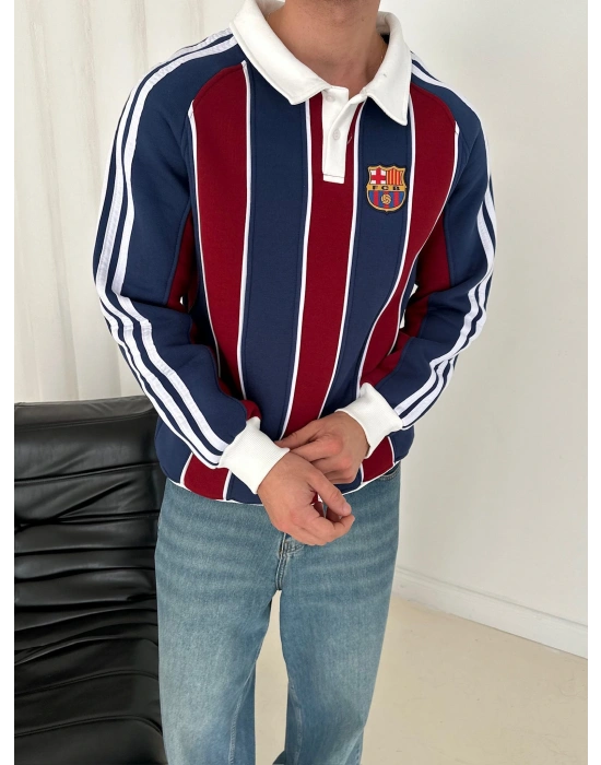 BRC FULL ŞERİT PARÇALI 3 İPLİK PAMUKLU KUMAŞ SWEAT