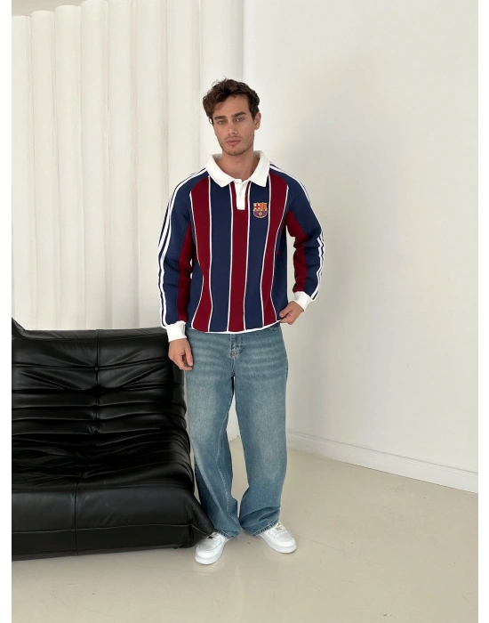 BRC FULL ŞERİT PARÇALI 3 İPLİK PAMUKLU KUMAŞ SWEAT