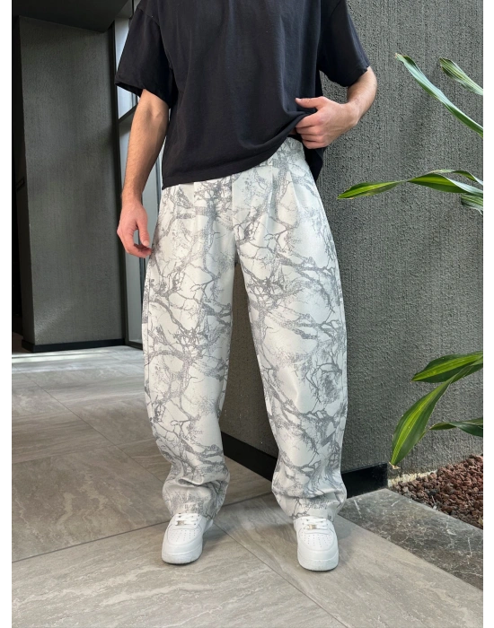 BYLONDON BATIK DESENLI BALON PANTOLON