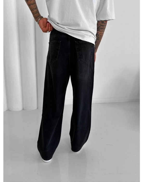 KEMERLİ FULL BAGGY KOT PANTOLON