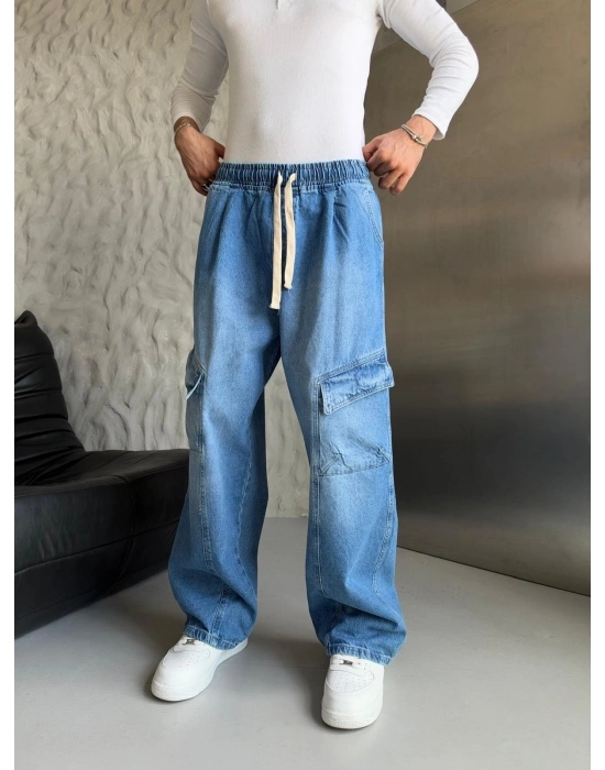 ÇİFT KARGO CEP ULTRA BAGGY W1 PANTOLON KOT
