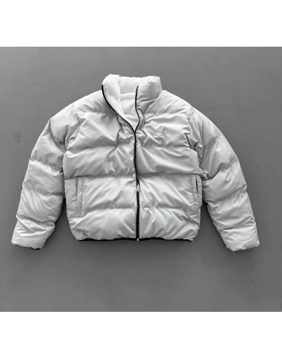 ÇİFT TARAFLI KIŞLIK MONT NKE GRİ