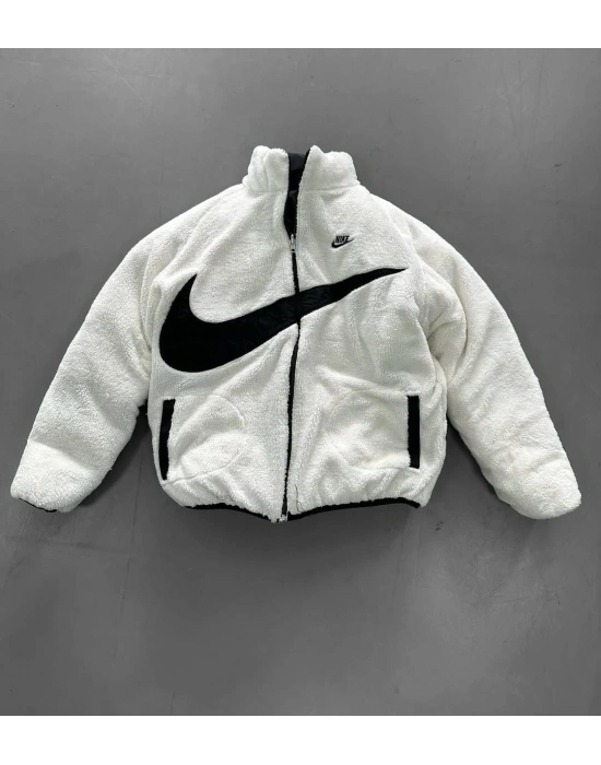 ÇİFT TARAFLI KIŞLIK MONT NKE SİYAH